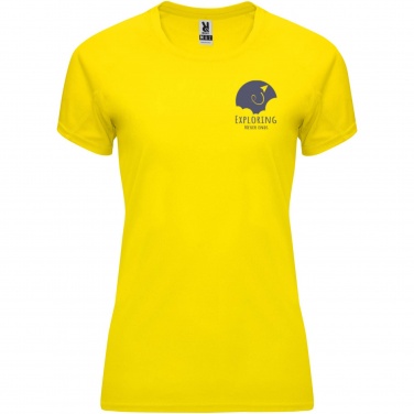 Logo trade promotional items picture of: Bahrain short sleeve women's sports t-shirt