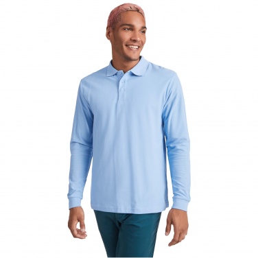 Logotrade promotional item image of: Estrella long sleeve men's polo