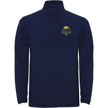 Logo trade promotional items image of: Himalaya men's quarter zip fleece jacket