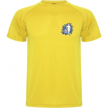 Logo trade promotional merchandise image of: Montecarlo short sleeve men's sports t-shirt