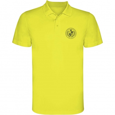 Logotrade promotional gift picture of: Monzha short sleeve men's sports polo