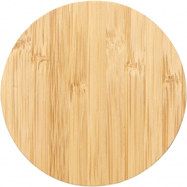 Logo trade promotional product photo of: Essence 15W bamboo wireless charging pad