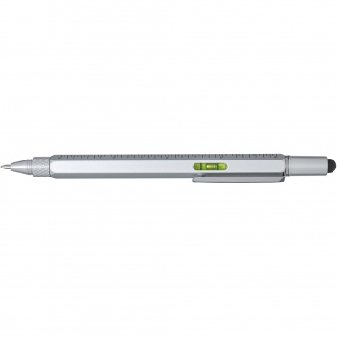 Logo trade promotional item photo of: Dora recycled aluminium multifunctional pen