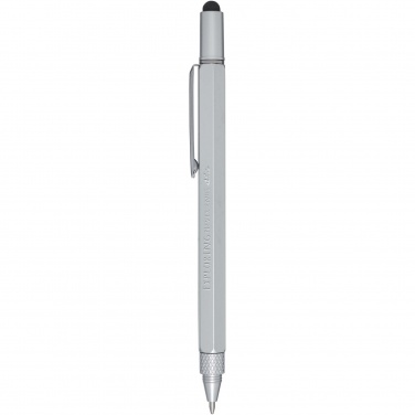 Logo trade promotional gifts picture of: Dora recycled aluminium multifunctional pen