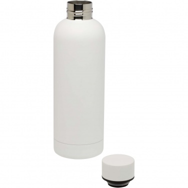 Logo trade promotional merchandise image of: Spring 500 ml RCS certified recycled stainless steel copper vacuum insulated bottle
