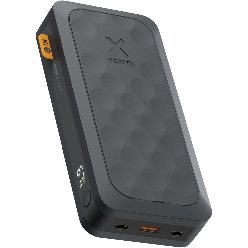 Logo trade promotional item photo of: Xtorm FS5271 Fuel Series 27.000 mAh 67W power bank