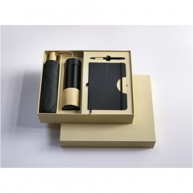 Logo trade promotional items picture of: Carmen A5 hard cover notebook and ballpoint pen gift set