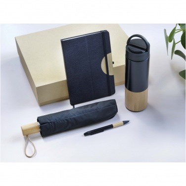 Logo trade promotional products picture of: Carmen A5 hard cover notebook and ballpoint pen gift set