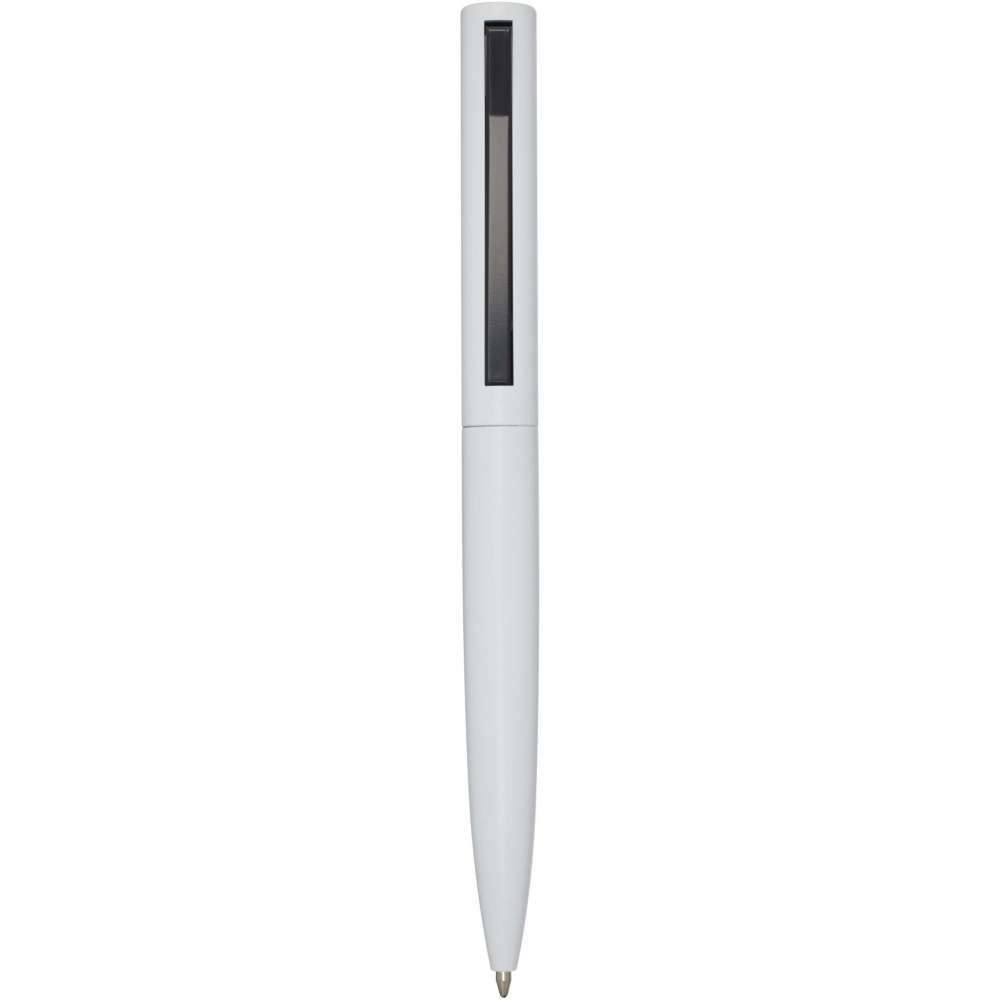 Logo trade promotional giveaways picture of: Juana recycled aluminium ballpoint pen