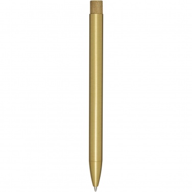 Logotrade promotional gift image of: Beatriz recycled brass ballpoint pen