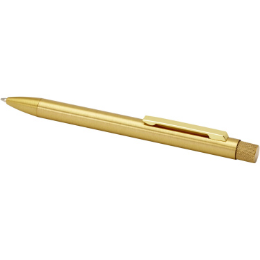 Logotrade promotional products photo of: Beatriz recycled brass ballpoint pen