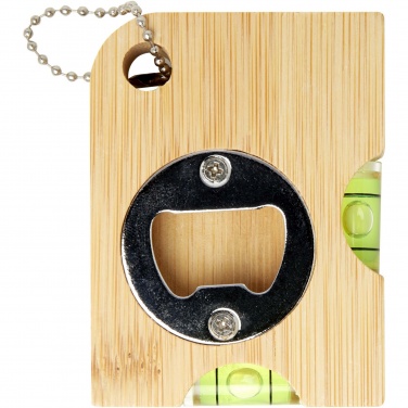 Logotrade promotional merchandise photo of: Levo bamboo bottle opener with level 