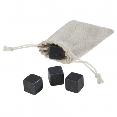 Logo trade promotional merchandise image of: Pedro stone ice cubes set