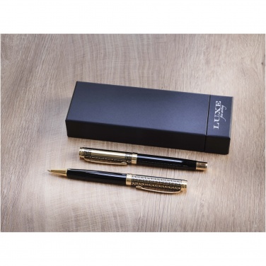 Logotrade promotional items photo of: Legato ballpoint and rollerball pen set