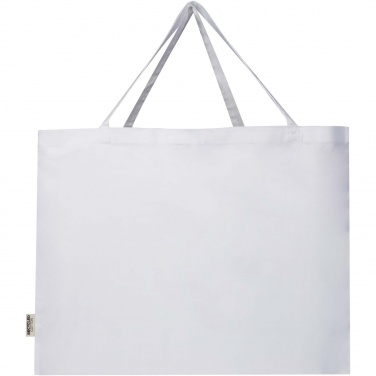 Logotrade corporate gift image of: Odessa 220 g/m² GRS recycled cotton large tote bag