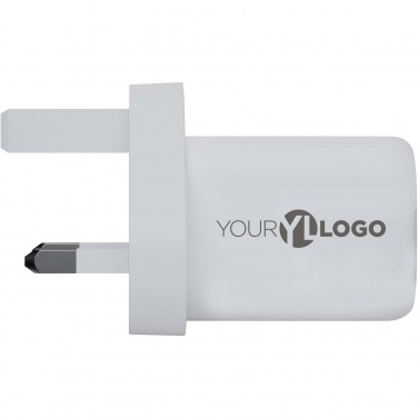 Logotrade business gifts photo of: Xtorm XEC035 GaN² Ultra 35W wall charger - UK plug