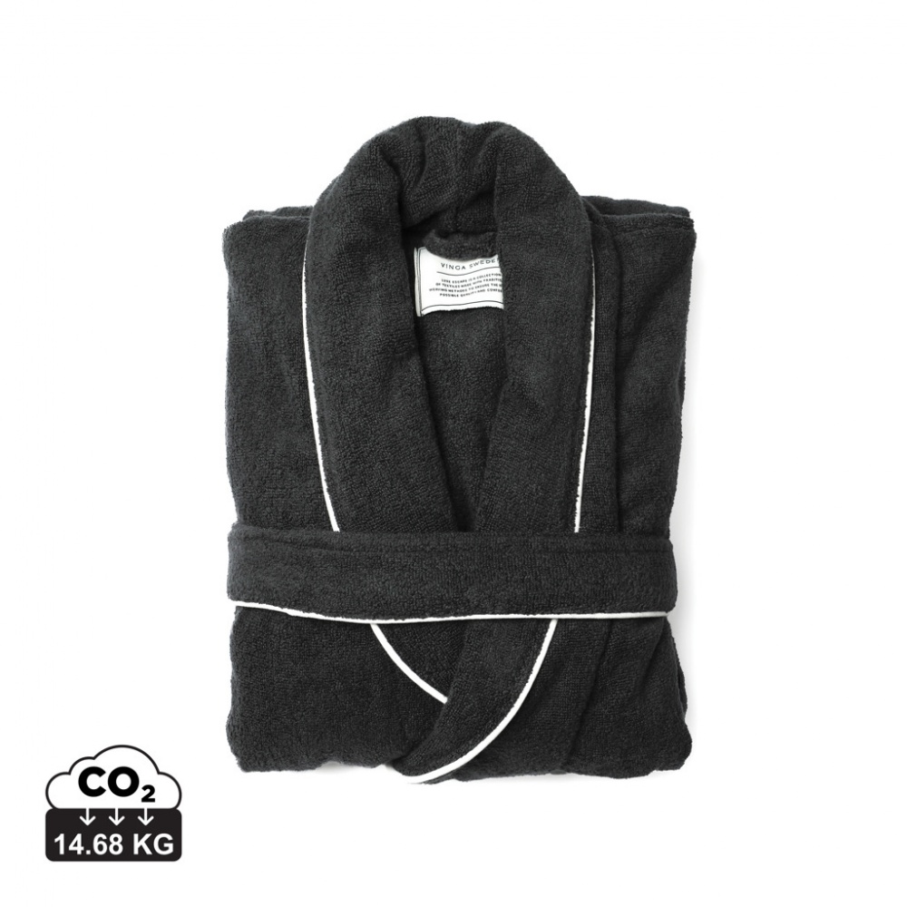 Logotrade promotional products photo of: VINGA Harper bathrobe S/M
