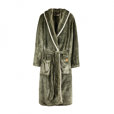 Logo trade promotional items picture of: VINGA Louis luxury plush GRS RPET robe size S-M