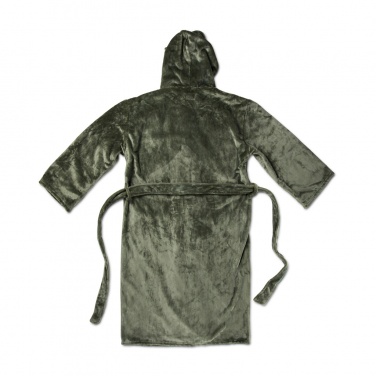Logo trade promotional items image of: VINGA Louis luxury plush RPET robe size L-XL