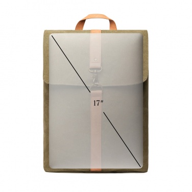 Logotrade business gift image of: VINGA Bosler backpack GRS recycled canvas
