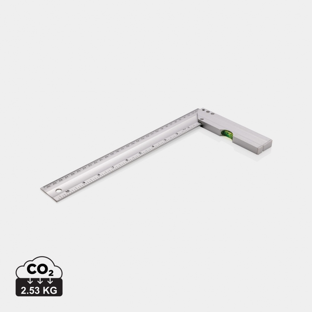 Logotrade promotional merchandise picture of: Ruler with level