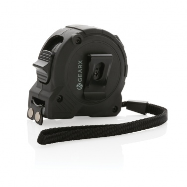 Logotrade promotional gift picture of: Gear X 5M measuring Tape with slow/fast retract function