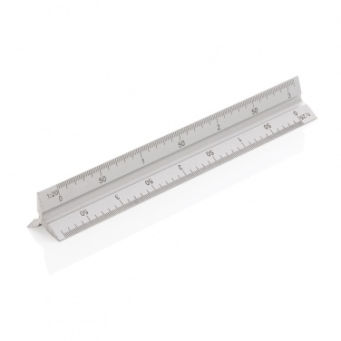Logotrade promotional giveaway image of: 15cm. Aluminum triangular ruler