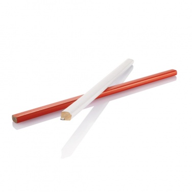 Logotrade promotional item image of: 25cm wooden carpenter pencil
