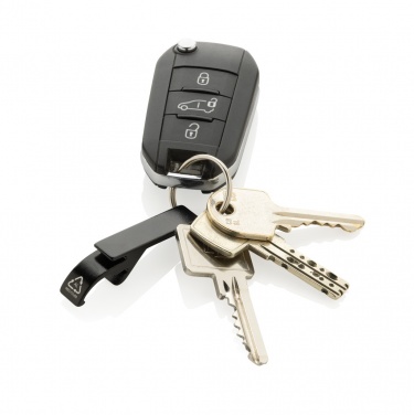 Logotrade advertising product image of: RCS recycled aluminum bottle and can opener