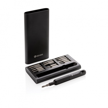 Logo trade promotional merchandise photo of: Gear X 31 in 1 precision screwdriver set