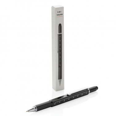 Logo trade corporate gift photo of: 5-in-1 aluminium toolpen