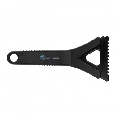 Logotrade promotional giveaways photo of: Polard RCS certified recycled plastic 3-in-1 ice scraper