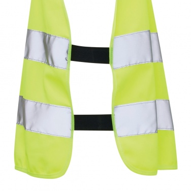 Logo trade promotional giveaways image of: GRS recycled PET high-visibility safety vest 3-6 years