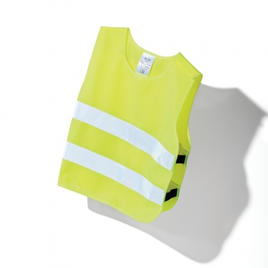 Logotrade advertising product picture of: GRS recycled PET high-visibility safety vest 3-6 years