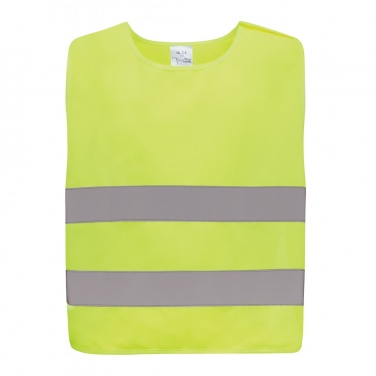 Logo trade corporate gifts picture of: GRS recycled PET high-visibility safety vest 7-12 years