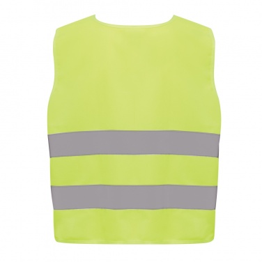 Logotrade promotional product picture of: GRS recycled PET high-visibility safety vest 7-12 years