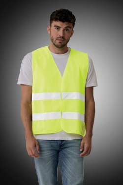Logo trade promotional items picture of: GRS recycled PET high-visibility safety vest