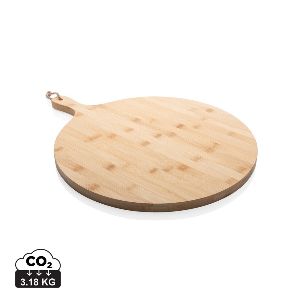 Logotrade promotional giveaway image of: Ukiyo bamboo round serving board