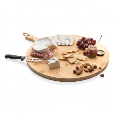 Logotrade corporate gift image of: Ukiyo bamboo round serving board