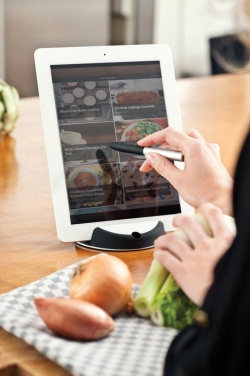 Logotrade promotional gift image of: Chef tablet stand with touchpen