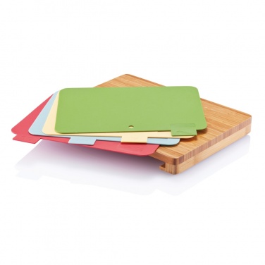 Logotrade promotional giveaways photo of: Cutting board with 4pcs hygienic boards