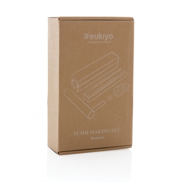 Logo trade promotional giveaways image of: Ukiyo bamboo sushi making set