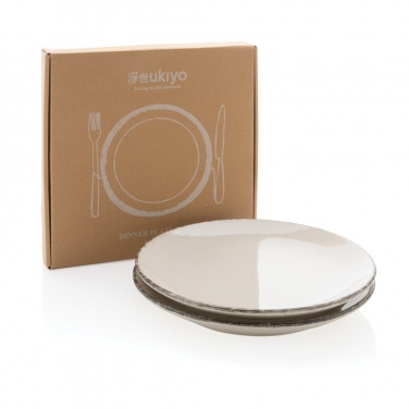 Logotrade promotional product image of: Ukiyo dinner plate set of 2