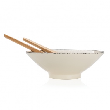 Logotrade promotional gift image of: Ukiyo salad bowl with bamboo salad server