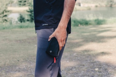 Logo trade business gift photo of: RCS recycled nubuck PU pouch first aid set mailable