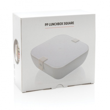 Logo trade corporate gifts picture of: PP lunchbox square