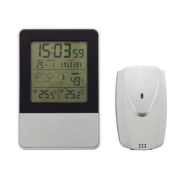 Logo trade advertising products picture of: Indoor/outdoor weather station