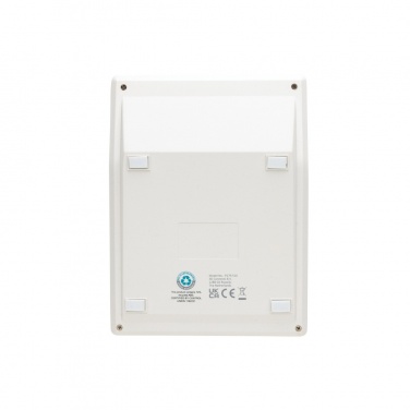 Logo trade corporate gifts picture of: Utah RCS recycled plastic and  bamboo calculator