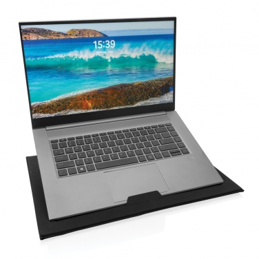 Logotrade promotional product picture of: Impact AWARE RPET Foldable desk organizer with laptop stand
