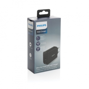 Logo trade advertising product photo of: Philips ultra fast PD wall charger